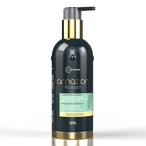 Kit 2x Brscience Amazon Forest Organic Protein Smoothing - Ultra Smooth Treatment - 250mL