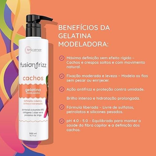 Brscience Fusionfrizz Curls - Styling Gelatine 500ml