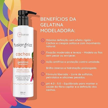 Brscience Fusionfrizz Curls - Styling Gelatine 500ml
