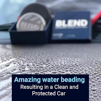 Vonixx Blend Ceramic & Carnauba Paste Wax Black Edition – 7 Month Shine & Water Repellency 100 g (3.5 oz)