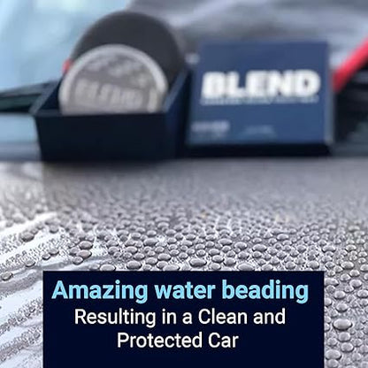 Vonixx Blend Ceramic & Carnauba Paste Wax Black Edition – 7 Month Shine & Water Repellency 100 g (3.5 oz)