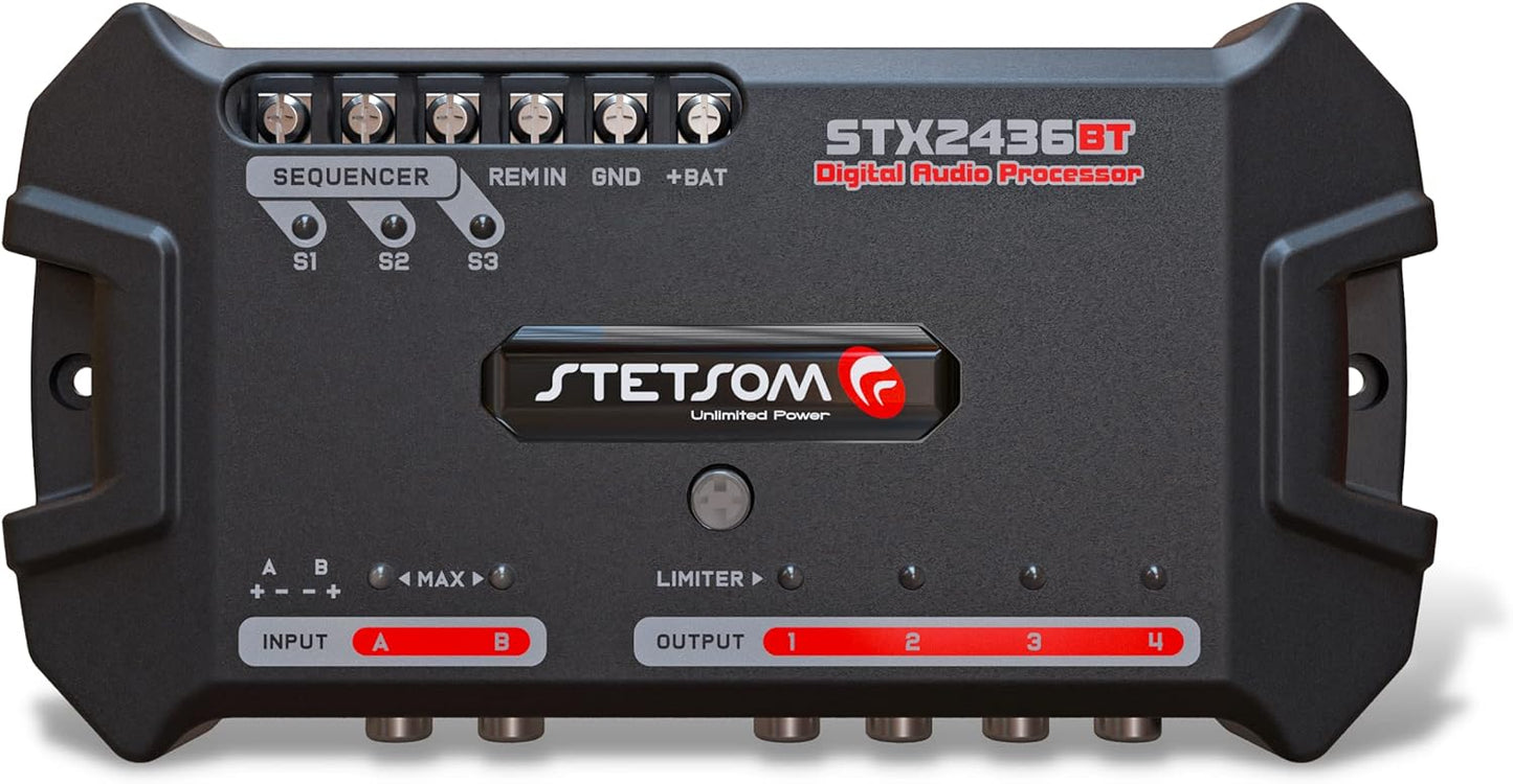 STETSOM STX2436 BLUETOOTH AUTOMOTIVE DIGITAL AUDIO PROCESSOR