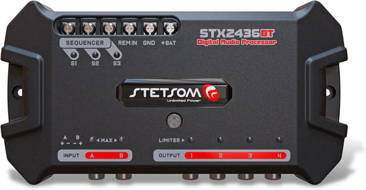 STETSOM STX2436 BLUETOOTH AUTOMOTIVE DIGITAL AUDIO PROCESSOR