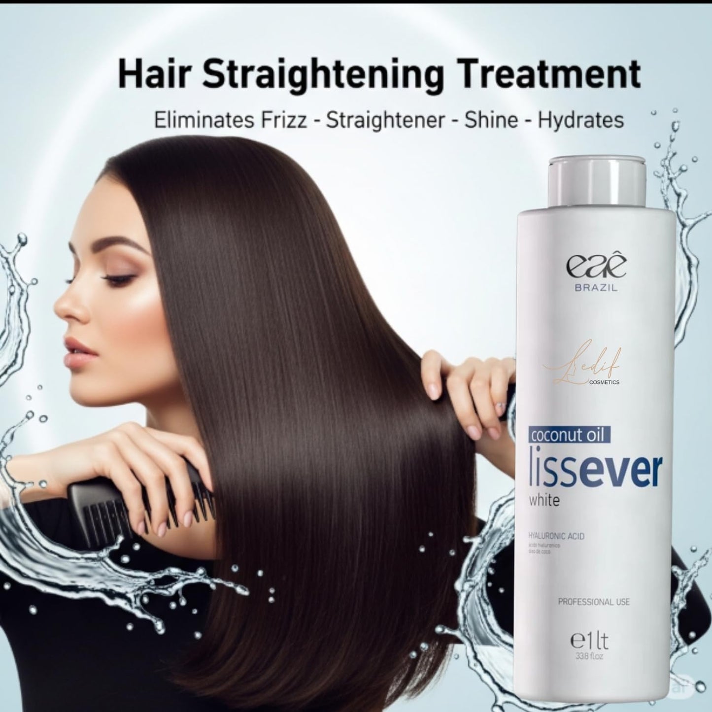 Eaê Cosmetics Liss Ever White Progressive Sealant – Professional Hair Treatment – 1000mL