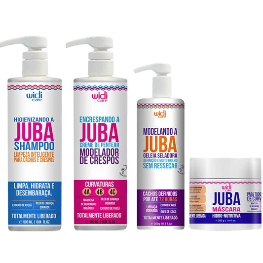 Widi Care Juba Full Hair Care Kit – For Curly and Coily Hair (4 Products)