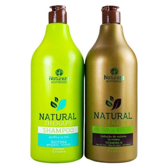 Natural Therapy Formaldehyde Free Biotin Treatment Kit 2x1L- Natureza Cosmetics