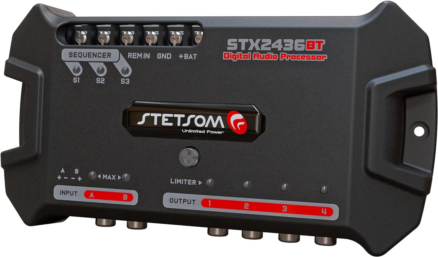 STETSOM STX2436 BLUETOOTH AUTOMOTIVE DIGITAL AUDIO PROCESSOR