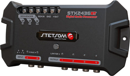 STETSOM STX2436 BLUETOOTH AUTOMOTIVE DIGITAL AUDIO PROCESSOR