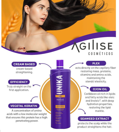 Agilise Unika Ojon Agi Control Smoothing Progressive Keratin Treatment 1000mL