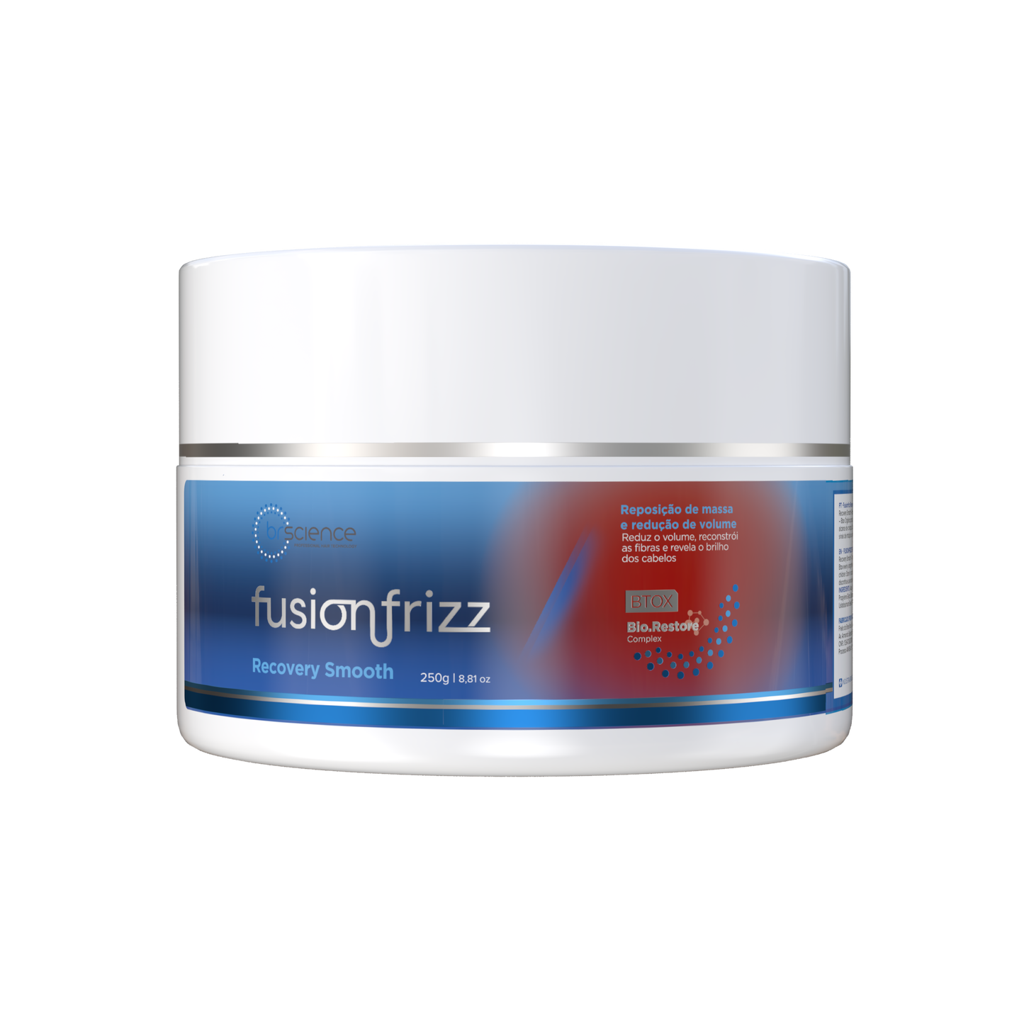 Brscience Fusionfrizz Recovery Smooth BTX Hair Mask – Volume Reduction & Repair – 250g