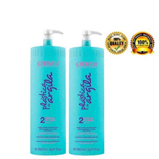 Cadiveu Plastic Clay - Hair Treatment Mask With Keratin 2x500mL