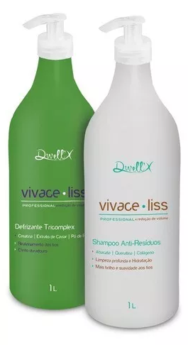 Dwell'x Vivaceliss Brazilian keratin professional brush