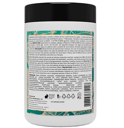 Ghair Intense Organic Hair Mask – Smoothing & Shine – 1Kg