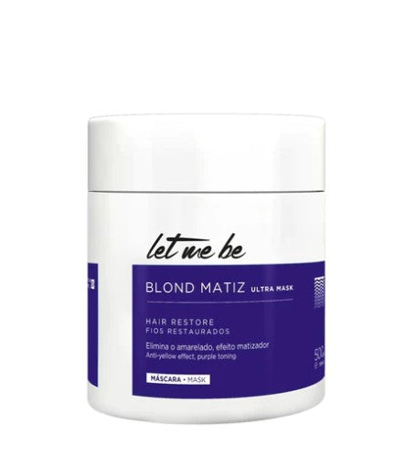 Let Me Be Blond Matiz Ultra Mask – Anti-Yellowing Effect – 500g