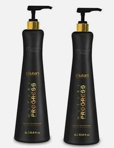 Kit 2x Mutari Progress Reductor Reconstructor Brazilian Keratin Treatment