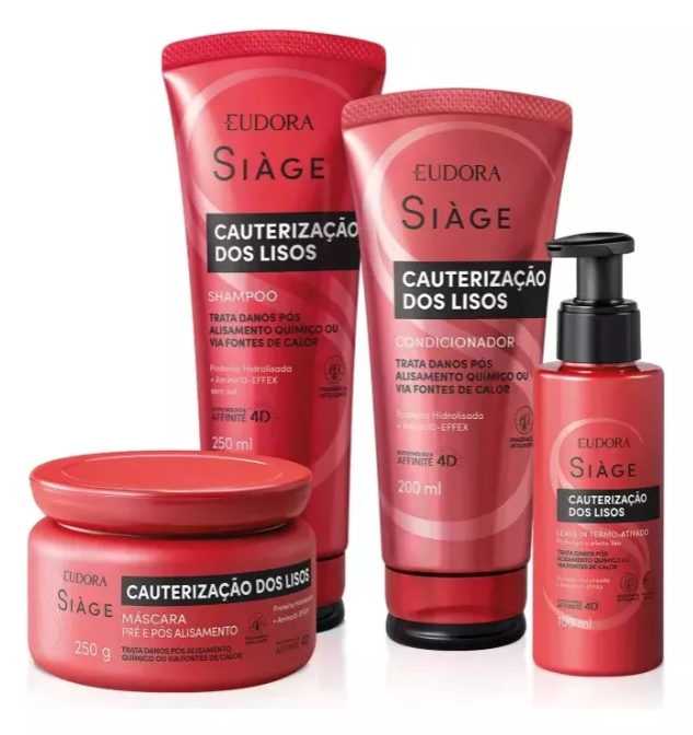 Eudora Siàge Cauterization of Threads Kit — Shampoo, Conditioner, Mask & Leave-In - 4x1