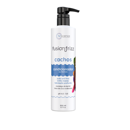 Brscience Fusionfrizz Curly Hair Kit 4A 4B 4C – Hydration & Definition 4x500mL