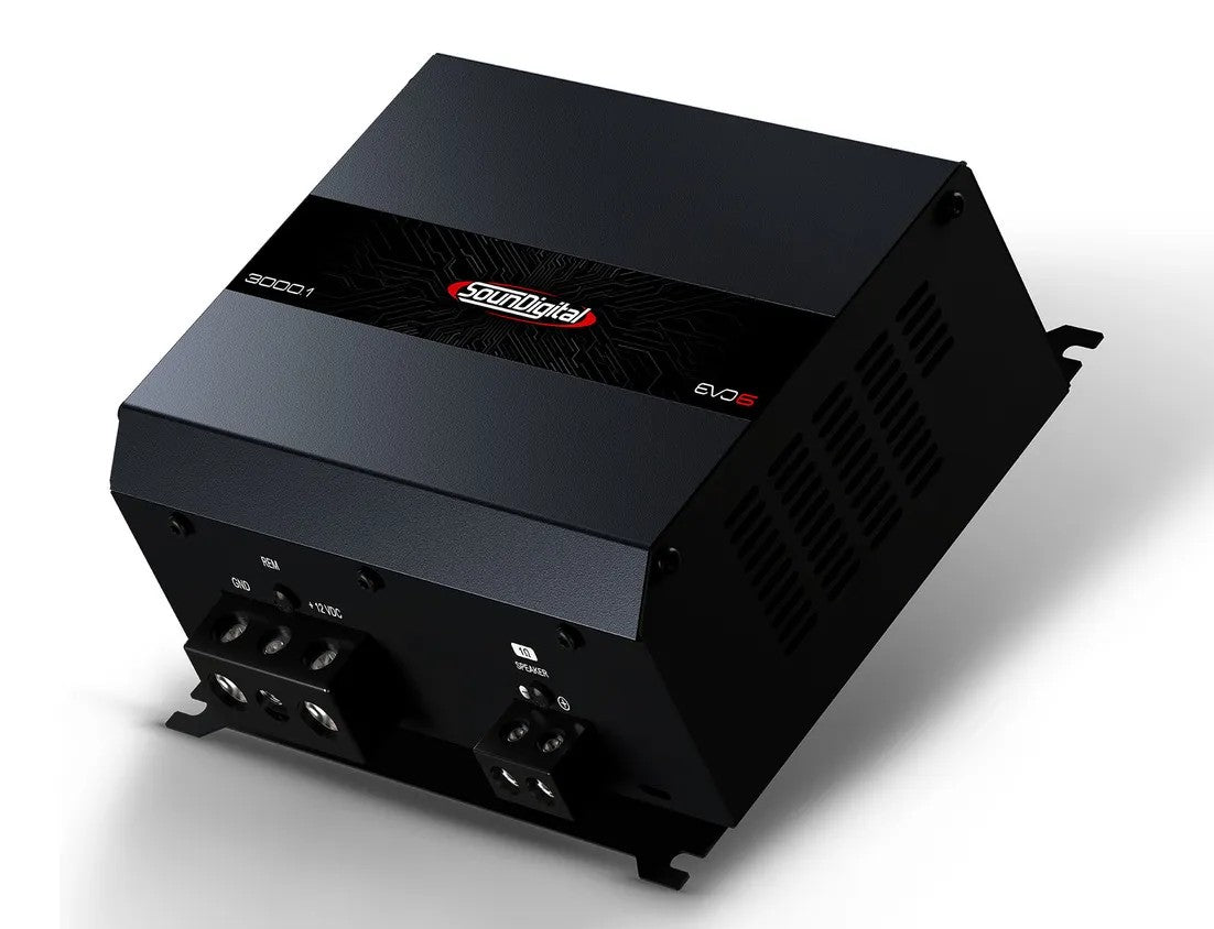 Amplifier Soundigital 3000.1 EVO 6 – 3000W RMS – 1 Ohm – Car Audio Mono Amp