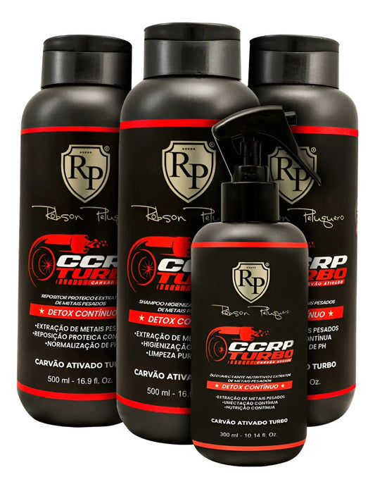 Robson Peluquero CCRP Turbo 500mL – 4 Step Detox & Hair Reconstruction Kit