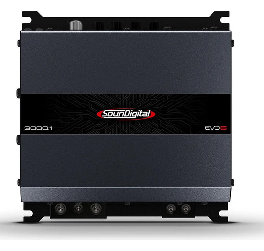 Amplifier Soundigital 3000.1 EVO 6 – 3000W RMS – 4 Ohms – Car Audio Mono Amp