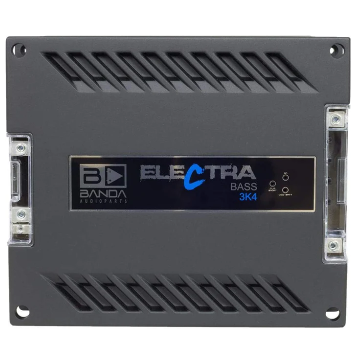 Banda Electra Bass 3K4-1 Channel 3750 Watts RMS 4 Ohm Car Amplifier