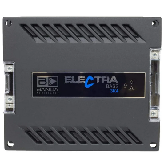 Banda Electra Bass 3K4-1 Channel 3750 Watts RMS 4 Ohm Car Amplifier