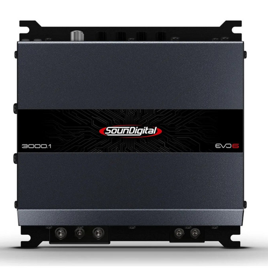 Amplifier Soundigital 3000.1 EVO 6 – 3000W RMS – 2 Ohms – Car Audio Mono Amp