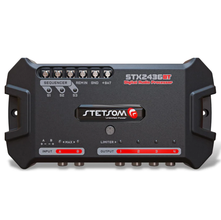 STETSOM STX2436 BLUETOOTH AUTOMOTIVE DIGITAL AUDIO PROCESSOR