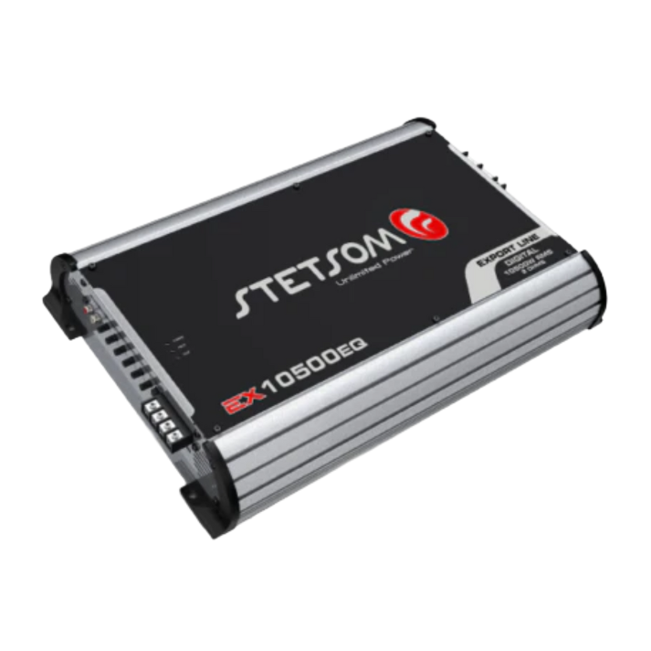 Stetsom EX 10500 EQ Mono High Power Car Audio Amplifier - 1 Ohm