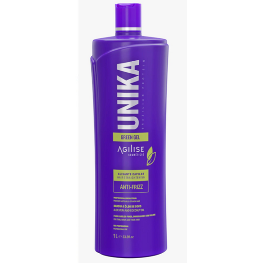 Agilise Unika Green Gel Hair Straightening - 1L
