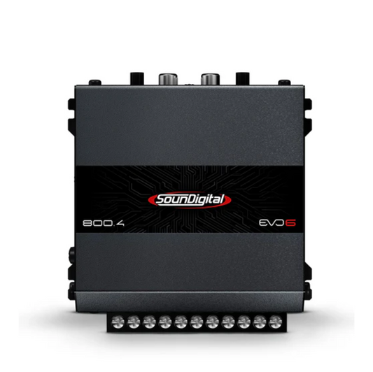 Amplifier Soundigital 400.4 EVO 6.0 Stereo Digital – 4 Ohms