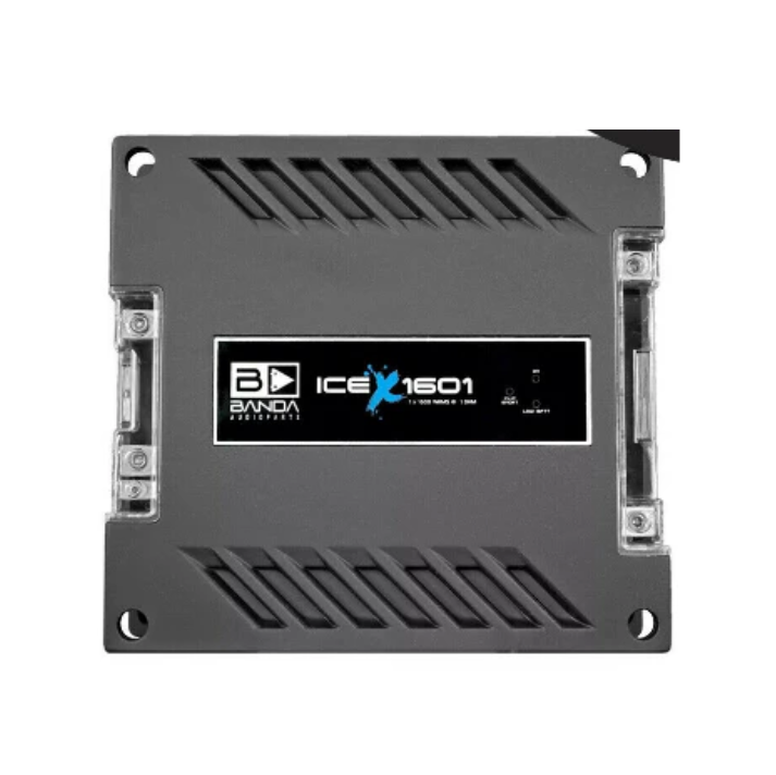 BANDA ICE X 1601 - 1 Channel 1600w Digital Amplifier  Car Audio - 1 Ohm