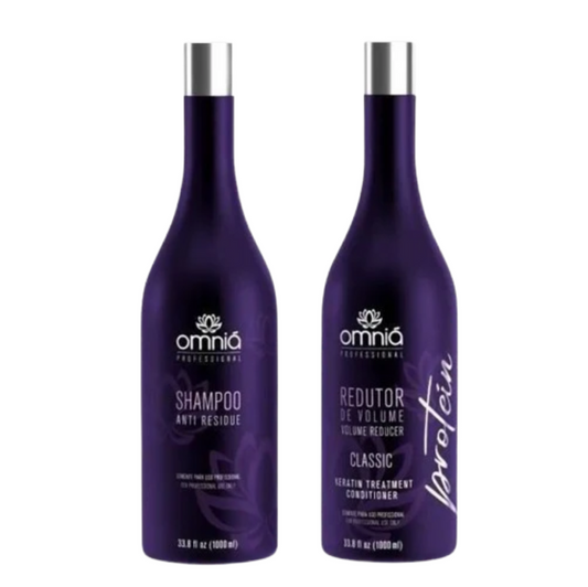 Kit Omniá Protein Classic Volume Control and Smoothing Treatment  - 2x1L