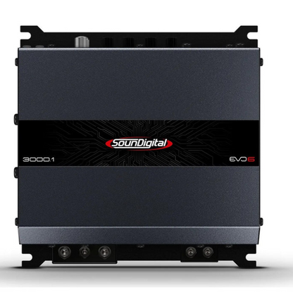 Amplifier Soundigital 3000.1 EVO 6 – 3000W RMS – 1 Ohm – Car Audio Mono Amp