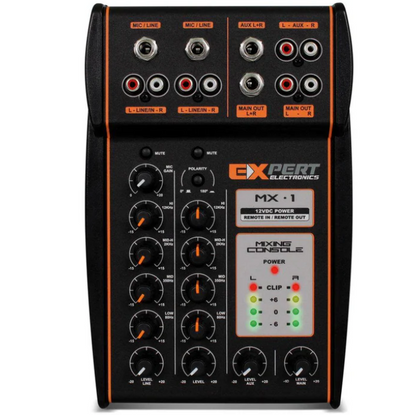 EXPERT ELECTRONICS MX-1 12V 4 CHANNELS 2-WAY AUDIO PROCESSOR STEREO EQUALIZER