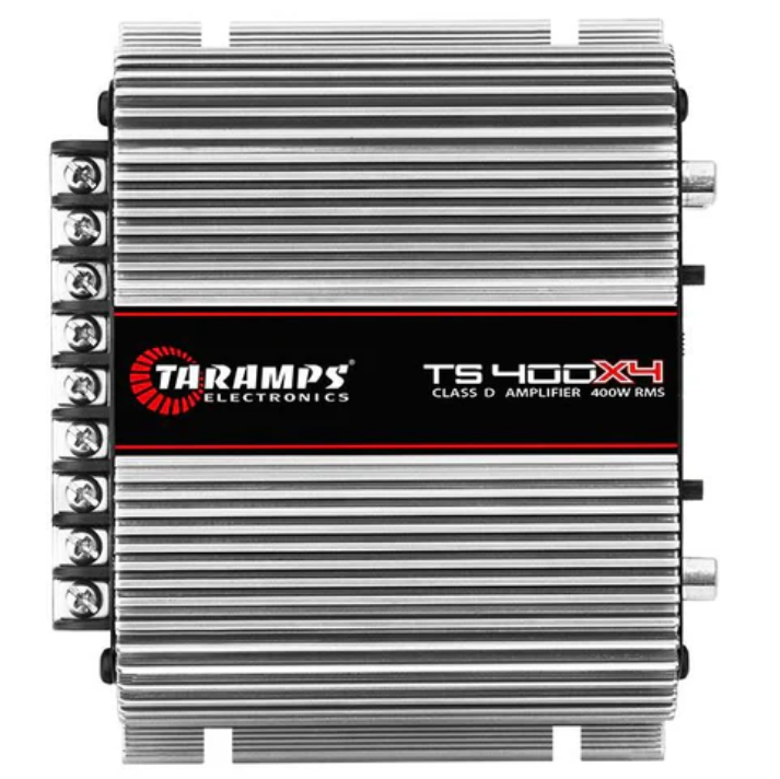 Taramps TS 400×4 Automotive Amplifier 4 Channels 400W RMS 2 Ohms