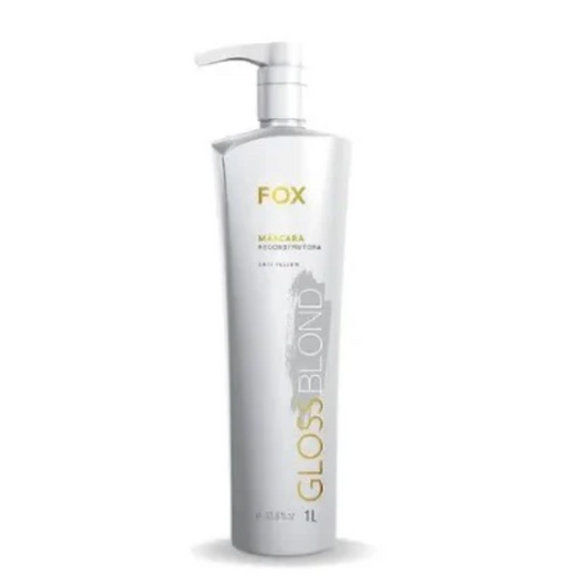 Fox Gloss Monoi Blond Hair Mask – Anti-Yellow & Hydrating Treatment – 1000mL