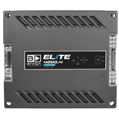 Banda Elite  Amplifier 4000.4 - 4000 Rms  4 Channels - 1 Ohm
