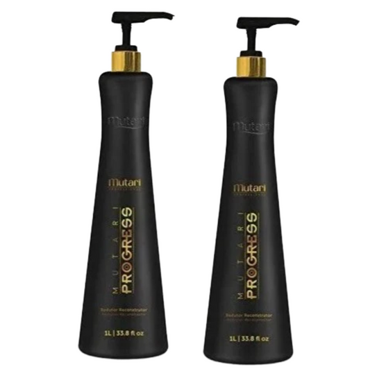 Kit 2x Mutari Progress Reductor Reconstructor Brazilian Keratin Treatment