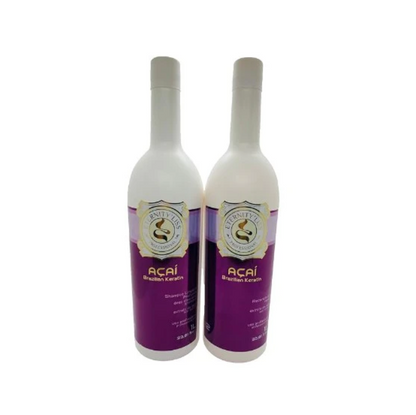 Eternity Liss Açaí Brazilian Keratin Kit – Full Smoothing System – 2×1000mL