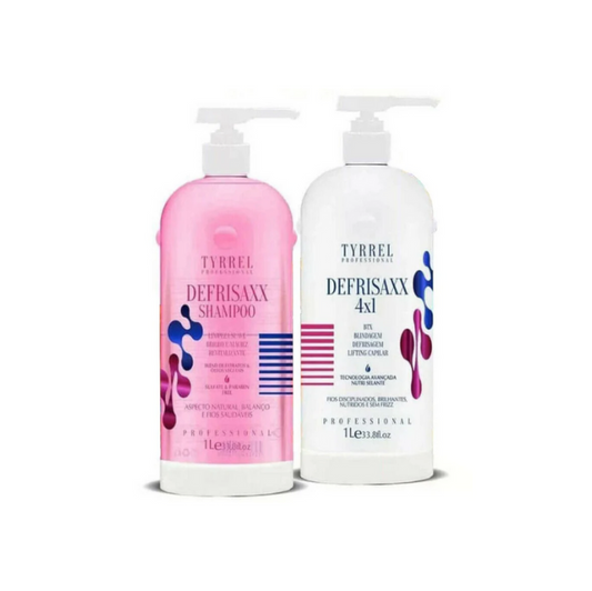 Tyrrel Defrisaxx 4×1 B.Tox Hair Shielding & Lifting – 2×1000mL – Volume Reduction & Fiber Repair