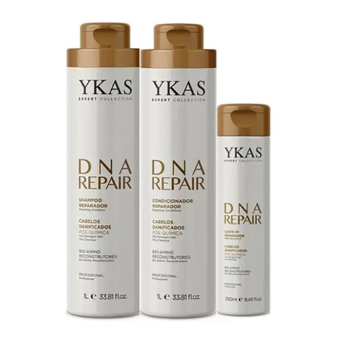 Ykas DNA Repair Shampoo + Conditioner 1000mL + Leave-in 250ml