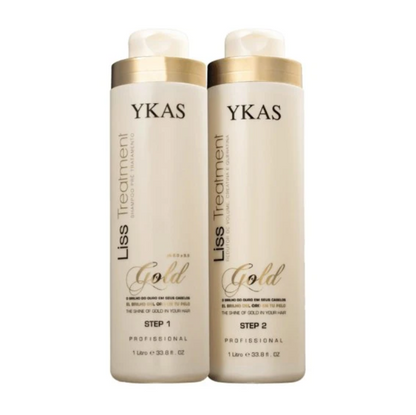 Kit Ykas Liss Treatment Gold – 2×1000mL