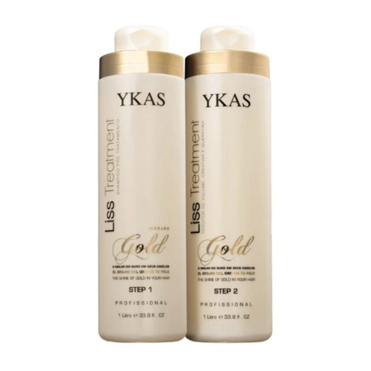 Kit Ykas Liss Treatment Gold – 2×1000mL