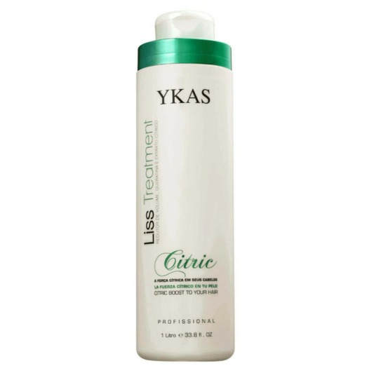 Ykas Liss Citric Volume Reducer – Progressive Hair Treatment – 1000mL
