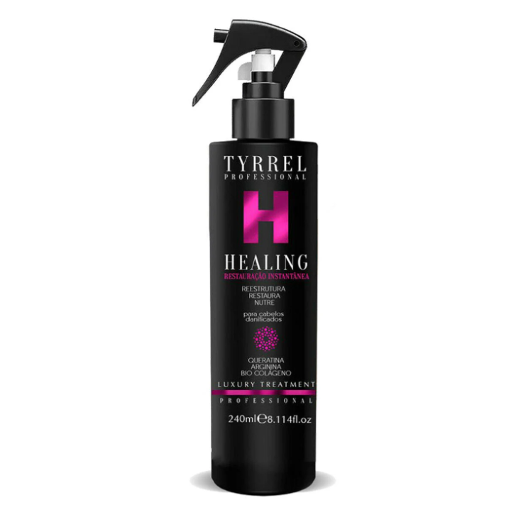 Tyrrel Healing Keratin Spray – 240mL – Progressive Hair Reconstruction & Restoration Treatment