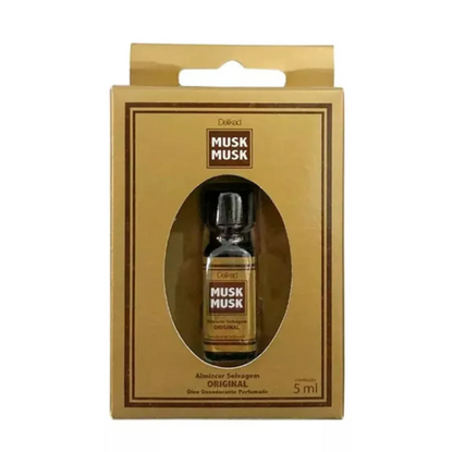 Delikad Wild Musk Oil  Original Fragrance Deodorant Perfume Coty New Sealed - 5mL