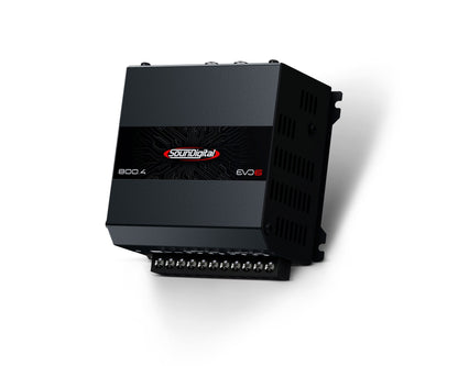 Soundigital 800.4 EVO 6.0 – 800W RMS – 4 Ohms – 4-Channel Car Audio Amplifier