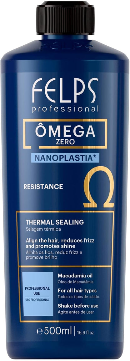 Felps Omega Zero Nanoplasty Progressive Resistance Keratin Treatment - 500mL