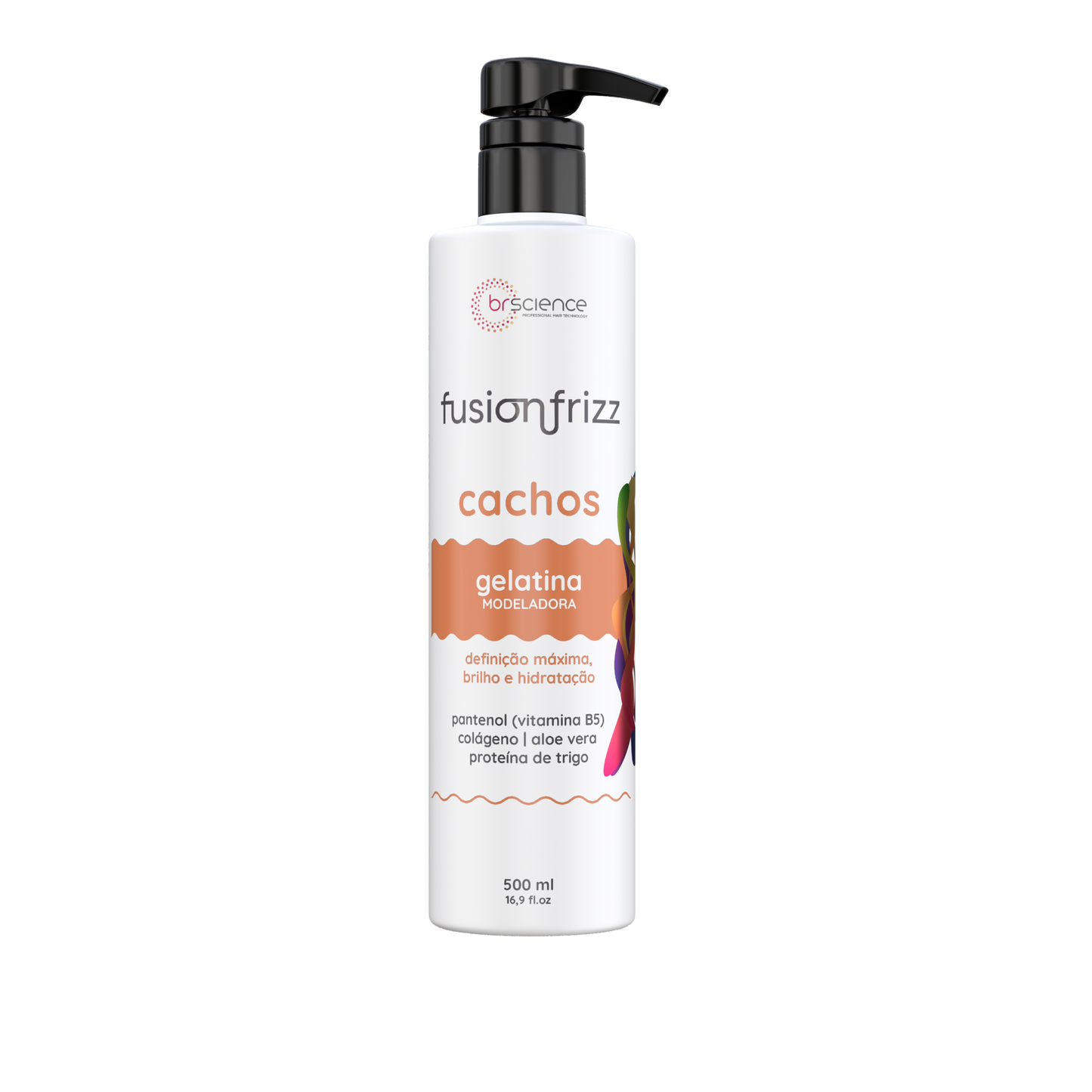 Brscience Fusionfrizz Curly Hair Kit 4A 4B 4C – Hydration & Definition 4x500mL